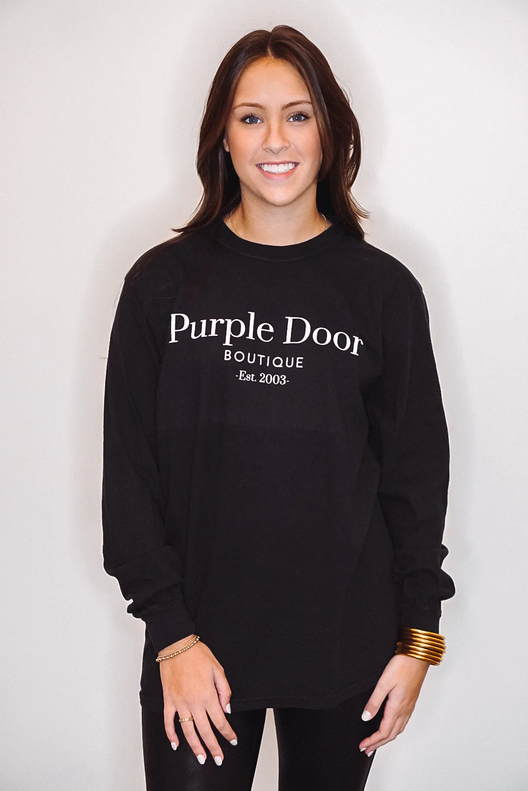 Purple Door Black T-Shirt