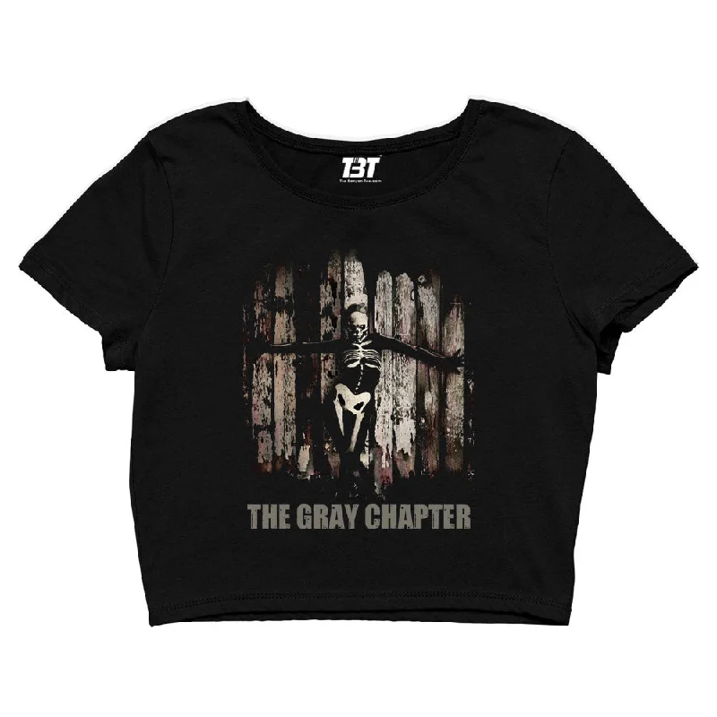 Slipknot Crop Top - The Gray Chapter