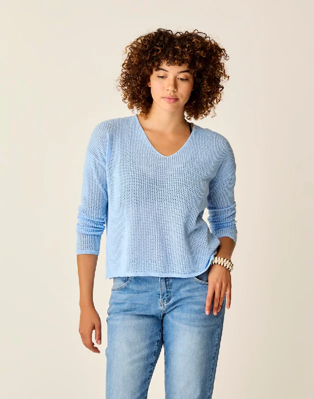 Zella Mesh Pullover: La Paz