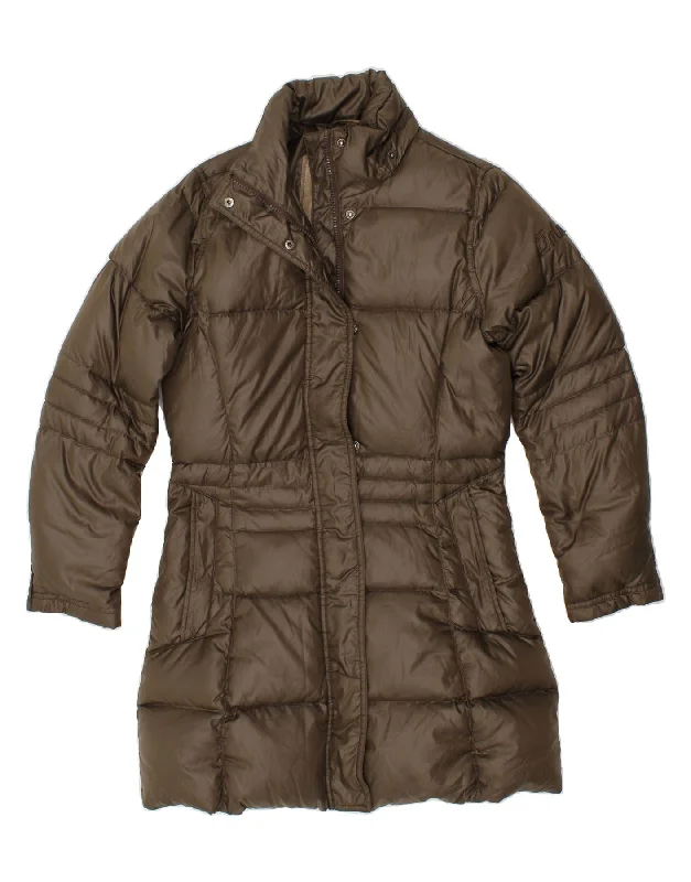 DOLOMITE Womens Padded Coat UK 6 XS Grey Polyester