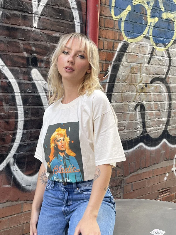 Daisy Street Relaxed T-Shirt with Blondie Picture This Print