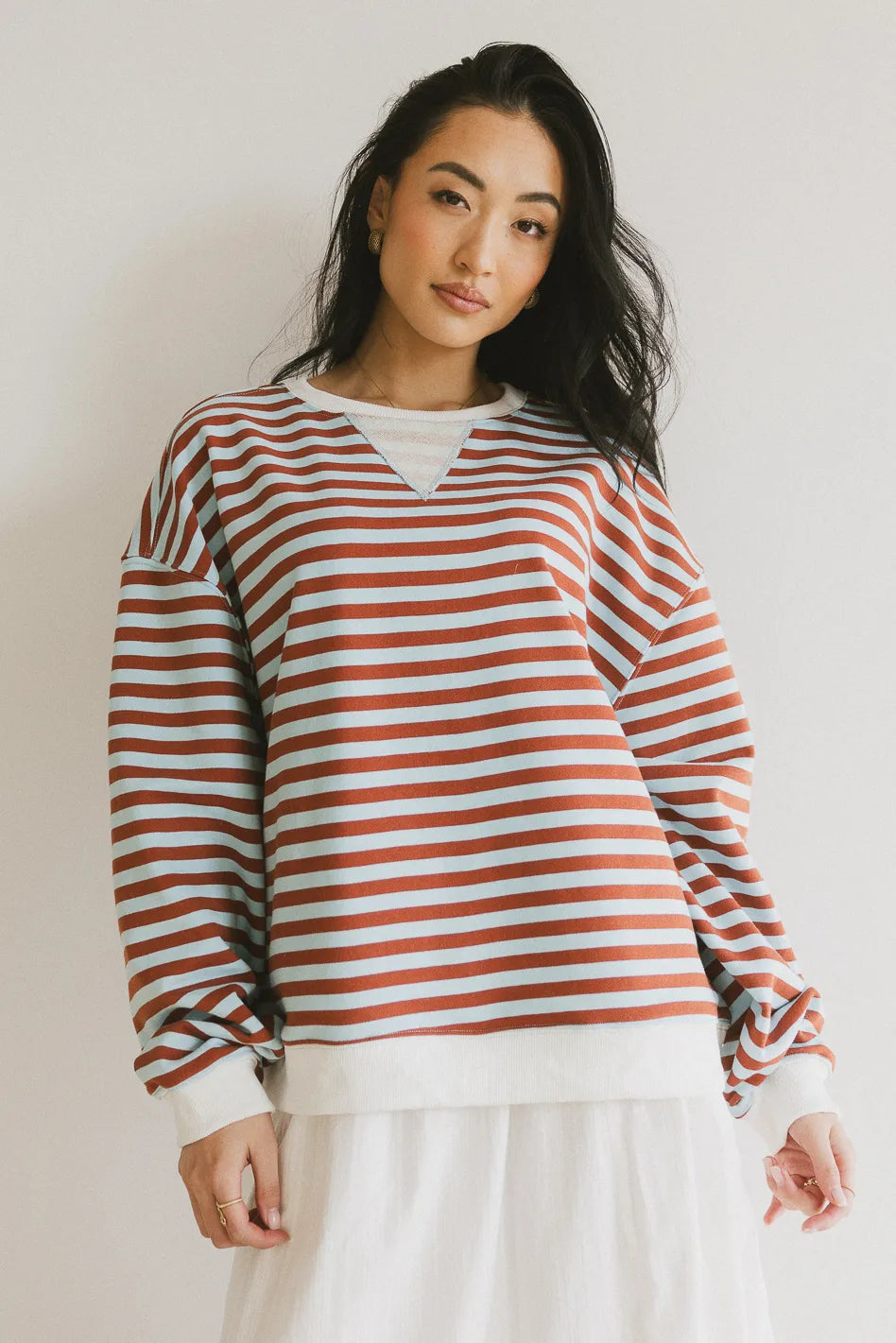 Ivan Striped Crewneck