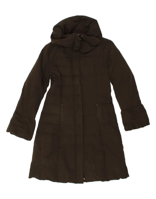 MAX & CO. Womens Padded Coat UK 10 Small Brown