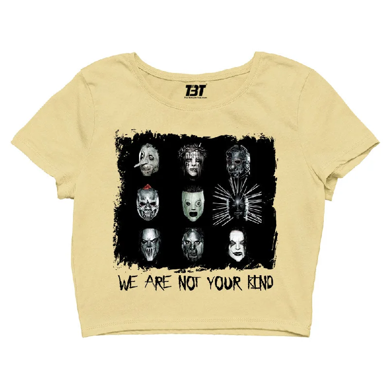 Slipknot Crop Top - We Are Not Your Kind