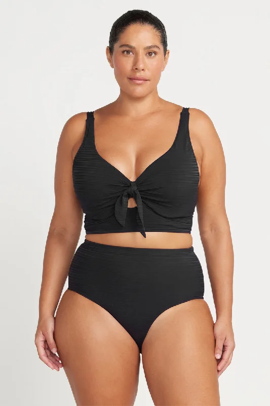 Black Aria Cezanne D - E Cup Underwire Bikini Top