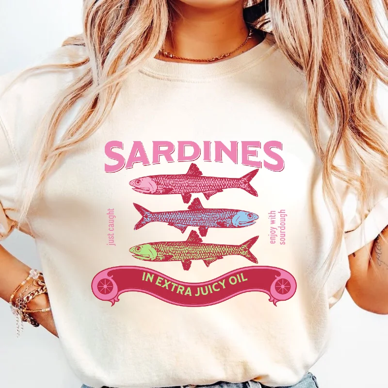 Sardine Fisherman Aesthetic T-Shirt