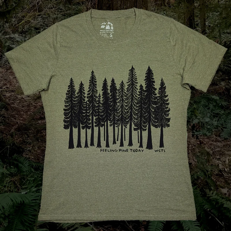 Womens Feeling Pine Today crewneck t-shirt