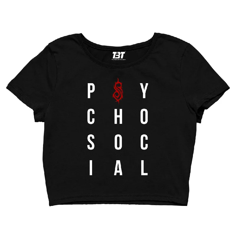 Slipknot Crop Top - Psychosocial