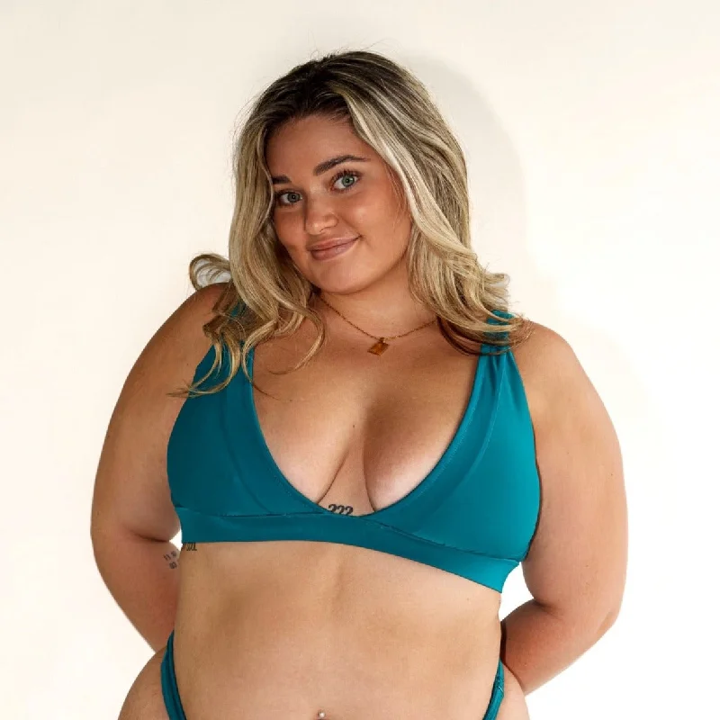 Aspen Teal Ecohoaka Top (XS-5XL)