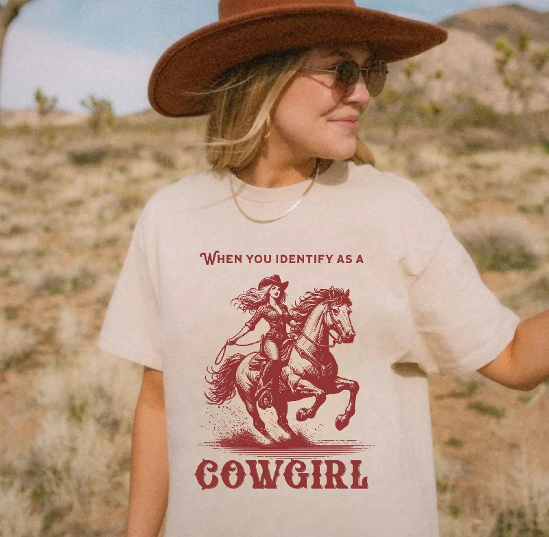 Cowgirl Comfort Colors Western Style T-Shirt