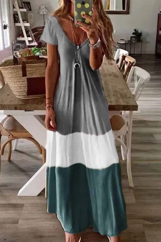 CityHottie V Neck Length Dress