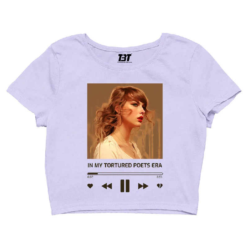 Taylor Swift Crop Top - Tortured Poets Era