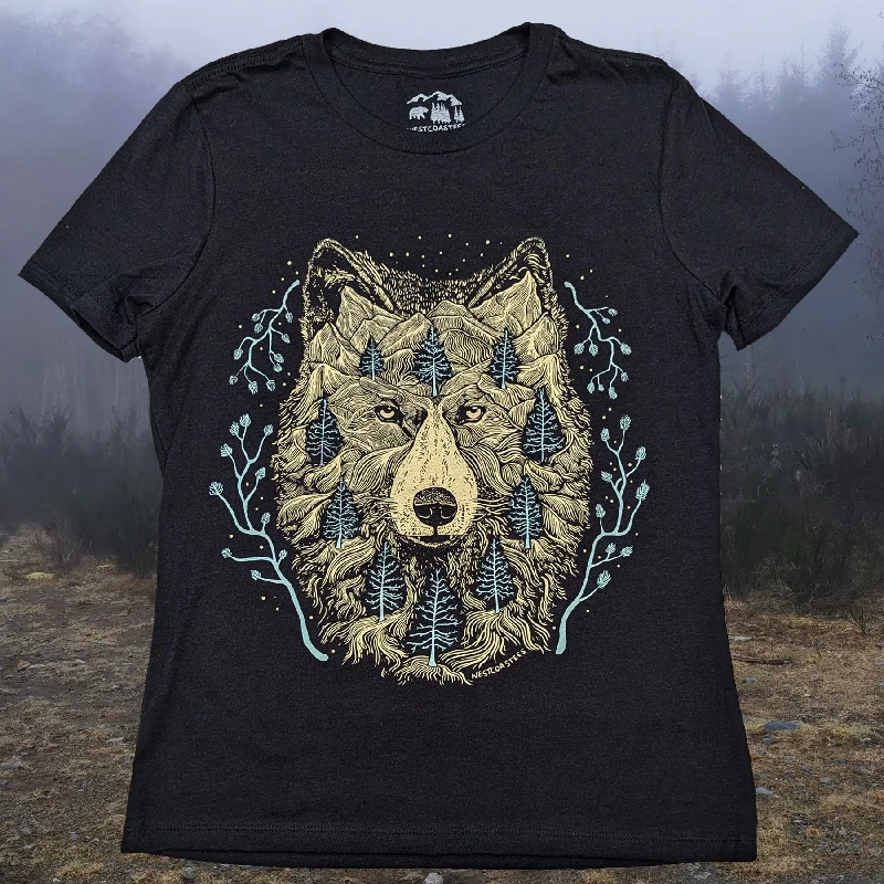 Womens Pine Wolf crewneck t-shirt