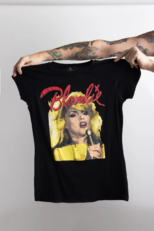 Daisy Street Relaxed T Shirt With Blondie Picture Print