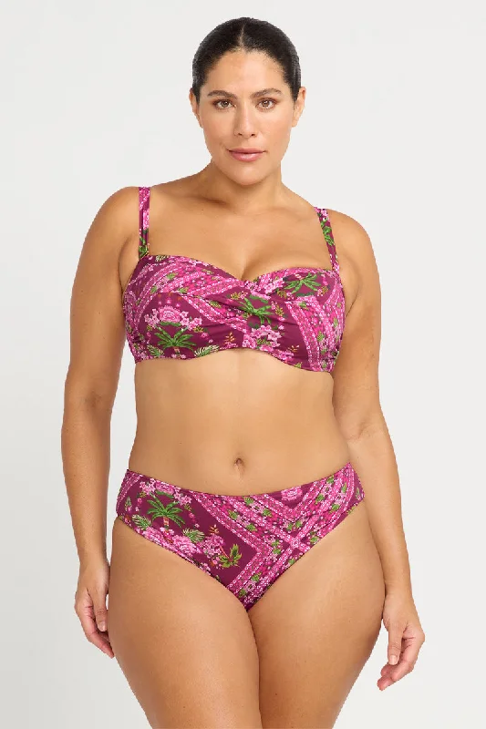 Shambala Botticelli Bandeau D / DD Underwire Bikini Top