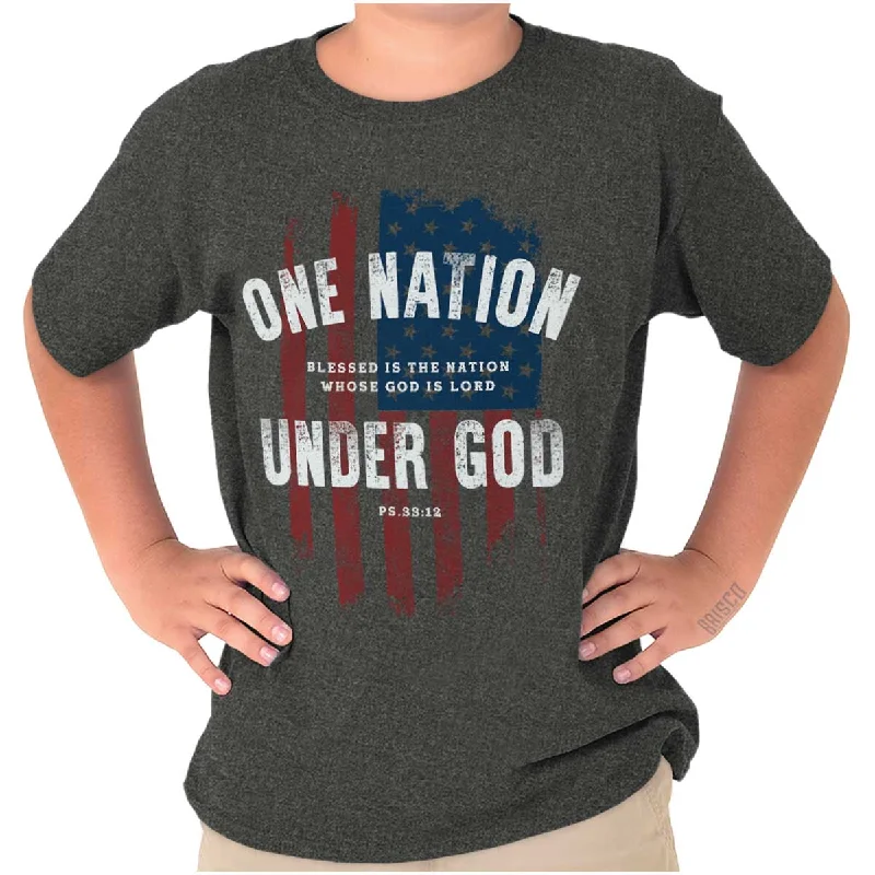 One Nation Under God Youth T Shirt