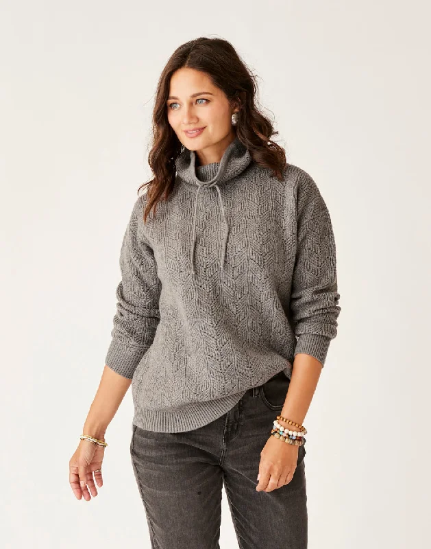 Rockvale Allover Stitch: Pewter Heather