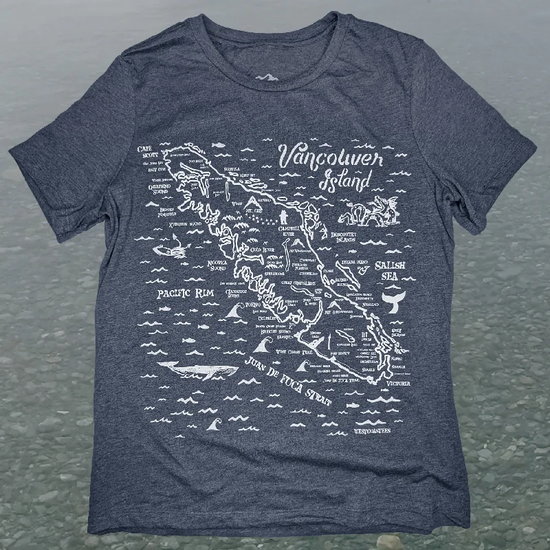 Women's Island Map T-shirt