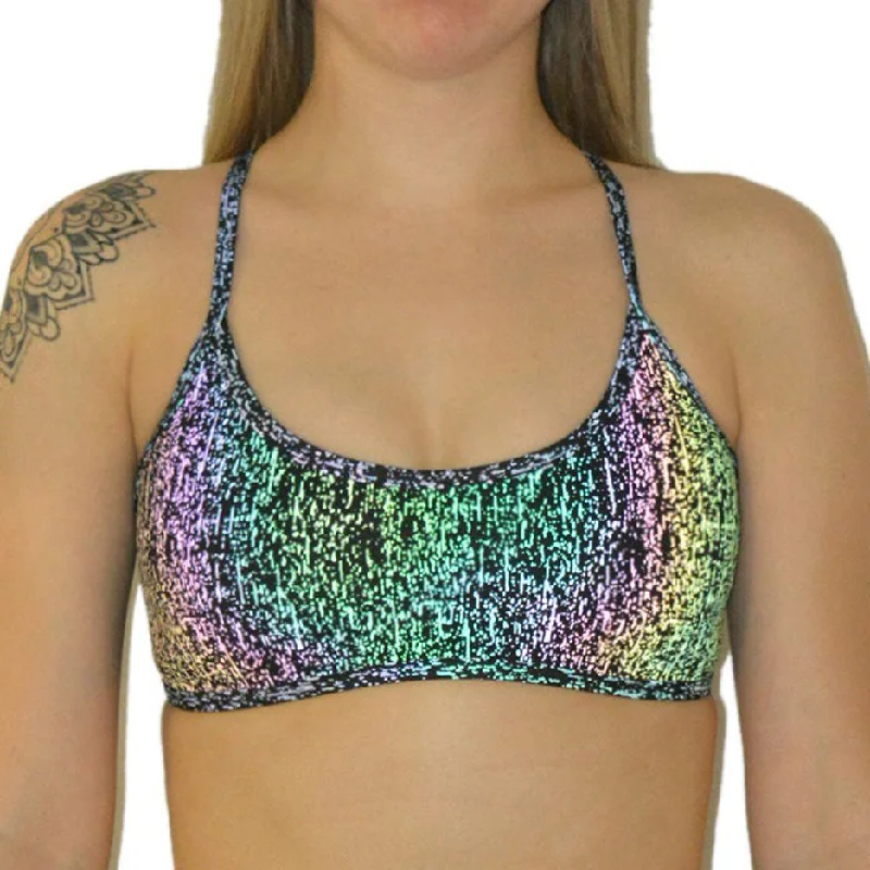 Sparkling Holographic Dot Tops - Final Sale